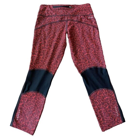 Nike Red Capri Running Tights XS - Picture 3 of 6